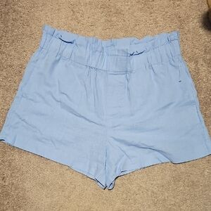 a new day Sky Blue Pull-On Shorts